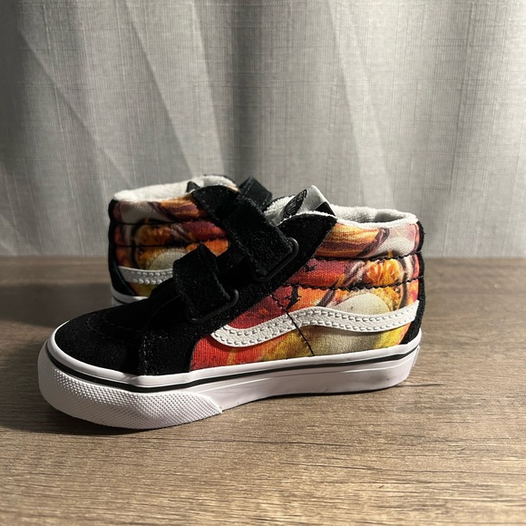 New w/o the box Vans Sk8-Mid Reissue V Shoe ‘Shark Sunset’ Toddler size 7 - Picture 2 of 3